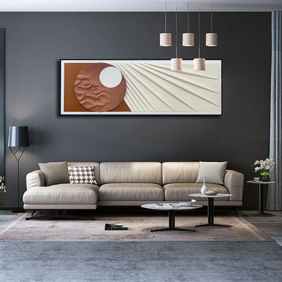 Stable mounting design, easy to install Colorful Mixed Media Painting — Modern Wall Art