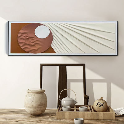 Stable mounting design, easy to install Colorful Mixed Media Painting — Modern Wall Art