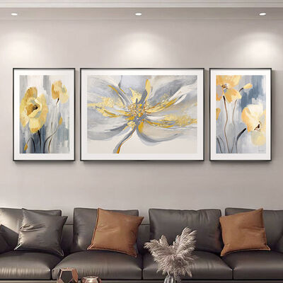 Customized Size Abstract Style Hand Painted Oil Painting Canvas Wall Art