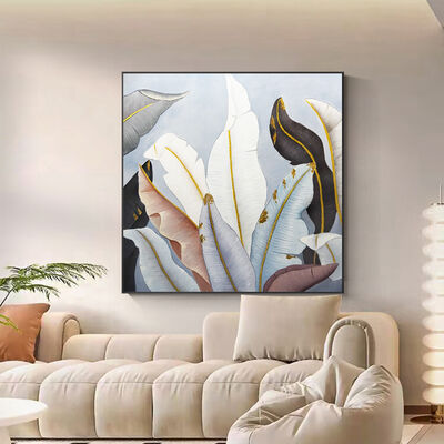Customized Size Modern Abstract Hand Painted Oil Painting for Home Decor - 100% Handmade Canvas Wall Art
