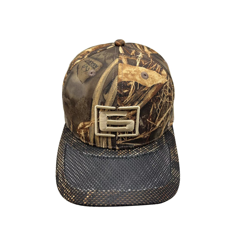 Breathable Outdoor Tactical Hunting Cap Camo Print Embroidery Logo Uv Protection