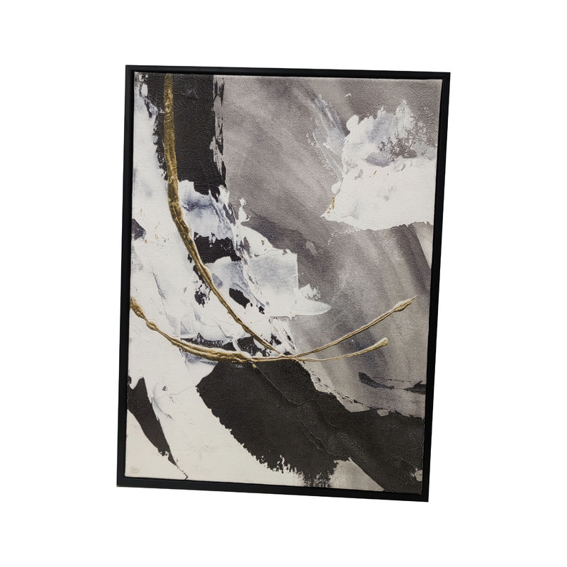 Customized Abstract Colorful Oil Painting 3D Stereoscopic Texture Painting for Modern Living Room Decoration