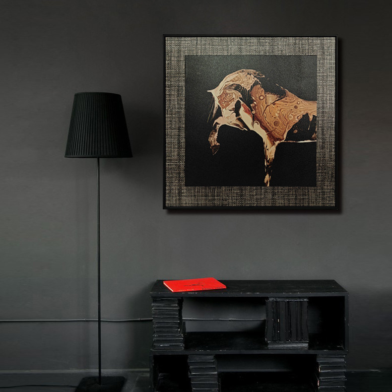 Handpainted Modern Home Decor Wall Hanging Mixed Media Artwork Relief Textured Canvas Oil Painting Customized Size Accepted