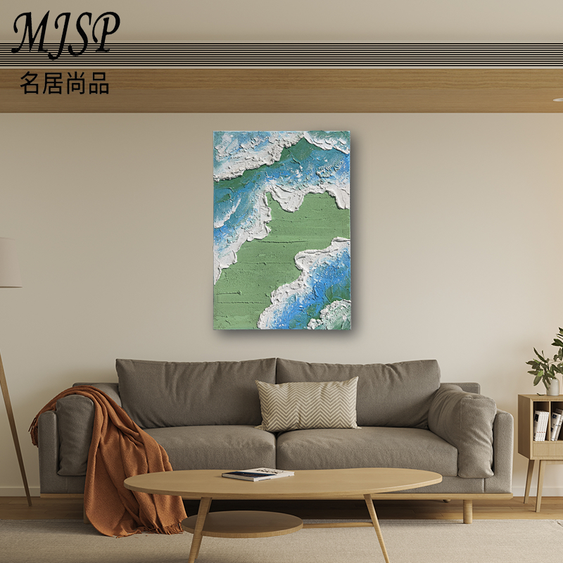 Delicate brushstrokes Rich texture adds depth and realism to your space